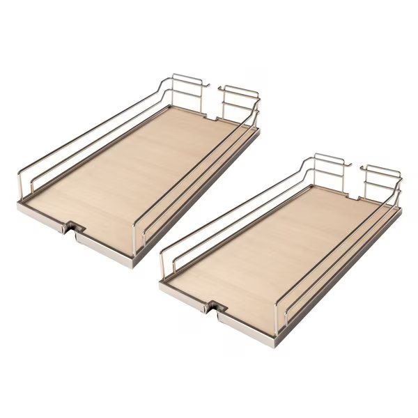 Dispensa Trays 5W Champagne/Maple 2505940103, 2PK, Kessebohmer, Mfr#: 2505930103
